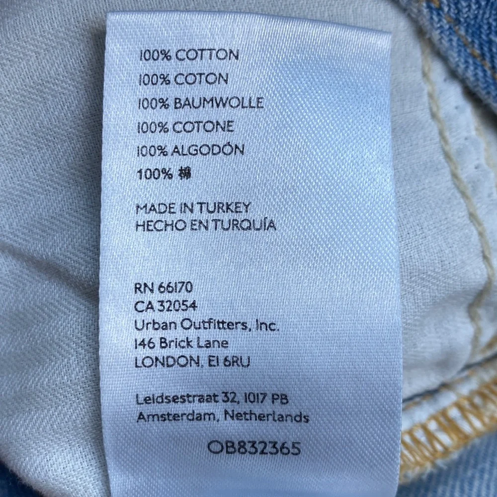 NWT Free People Maggie Mid Rise Straight Jean 29 - Picture 10 of 12
